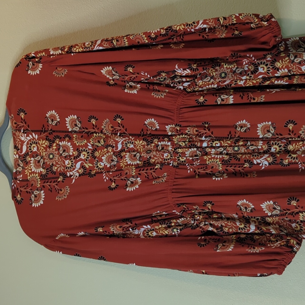 Sz 12 City Chic Heavenly Floral Jacket in Bronze! - Picture 8 of 10